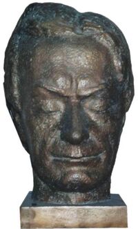 Rudolf Steiner Bronze von Bernhard Hoetger
